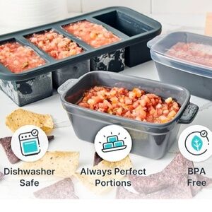 Souper Cube rectangular ceramic dish and lid